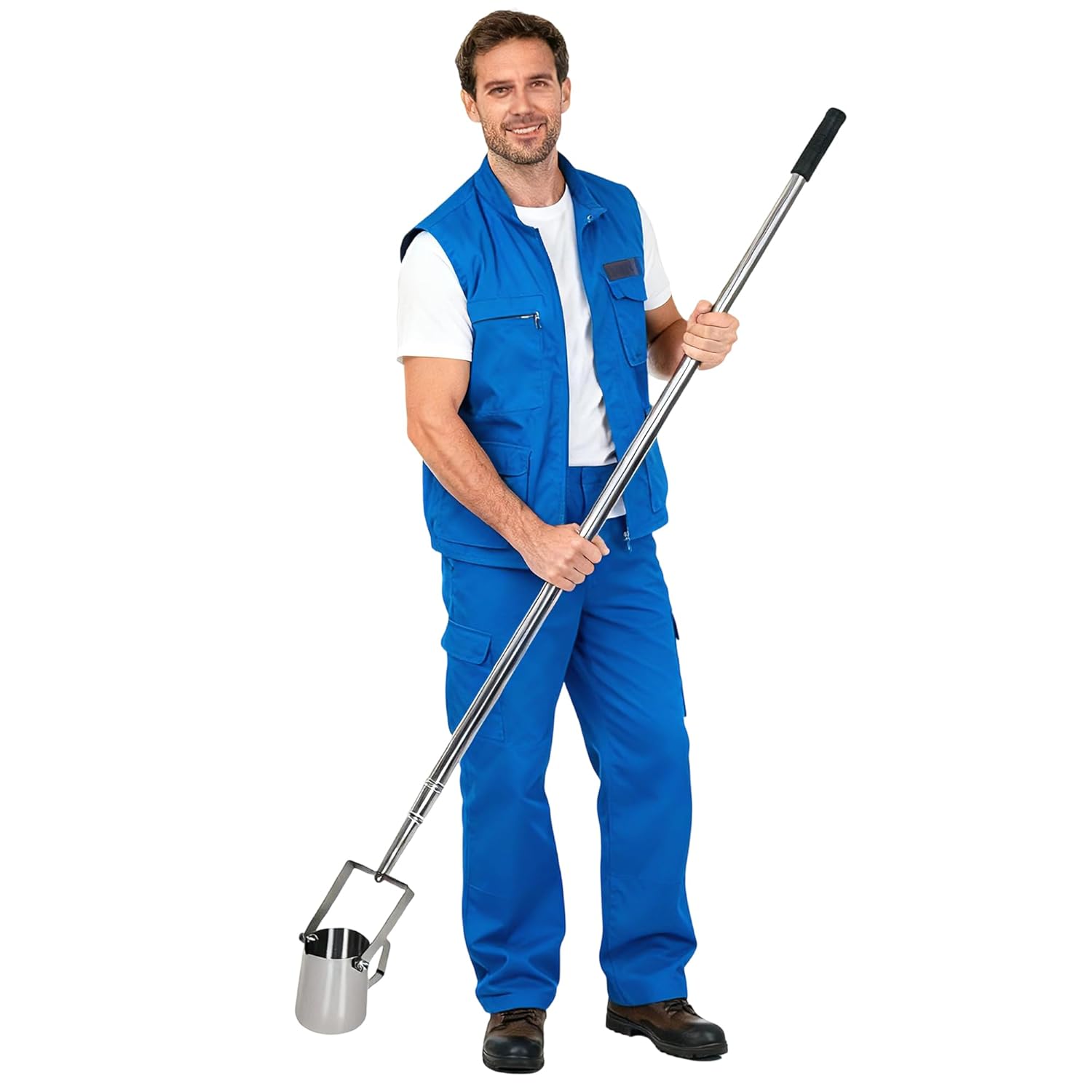 AIWFL 500ML Telescopic Stainless Steel Water Sampling Dipper (3.6FT-9 ...