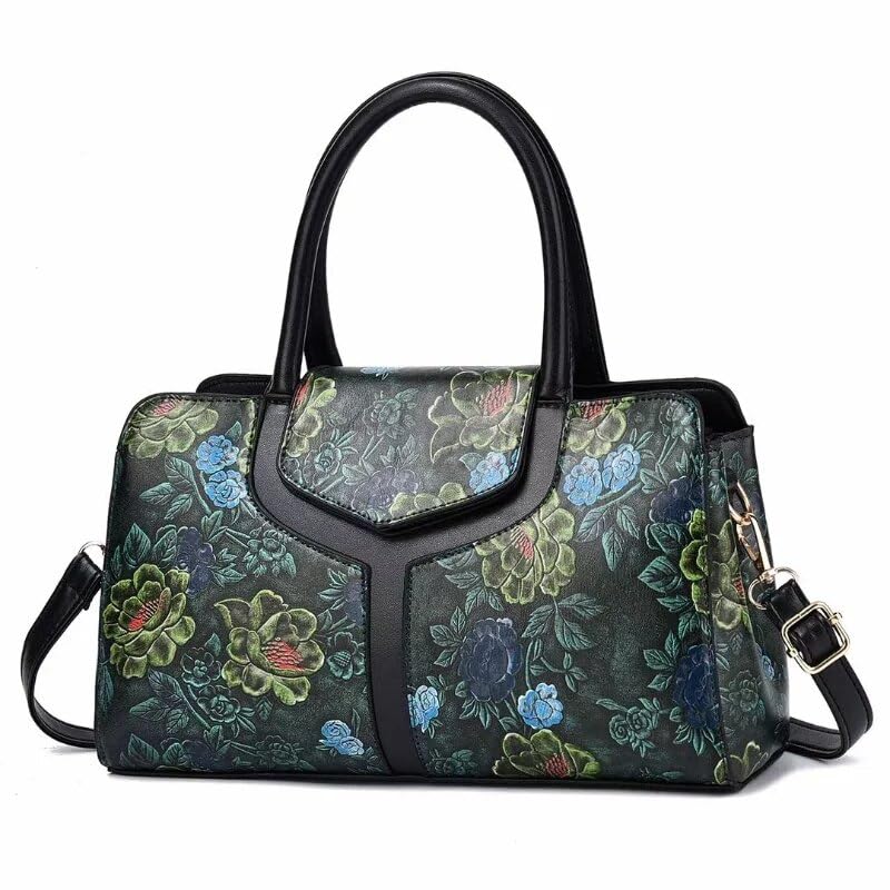 Sac fourre-tout fleurs rétro pour remplacer les cabas en plastique