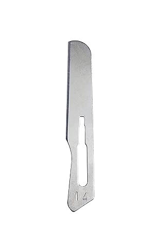 Med-Special Devices Surgical Blade No. 14 for Dermaplaning (Box of 100pcs)