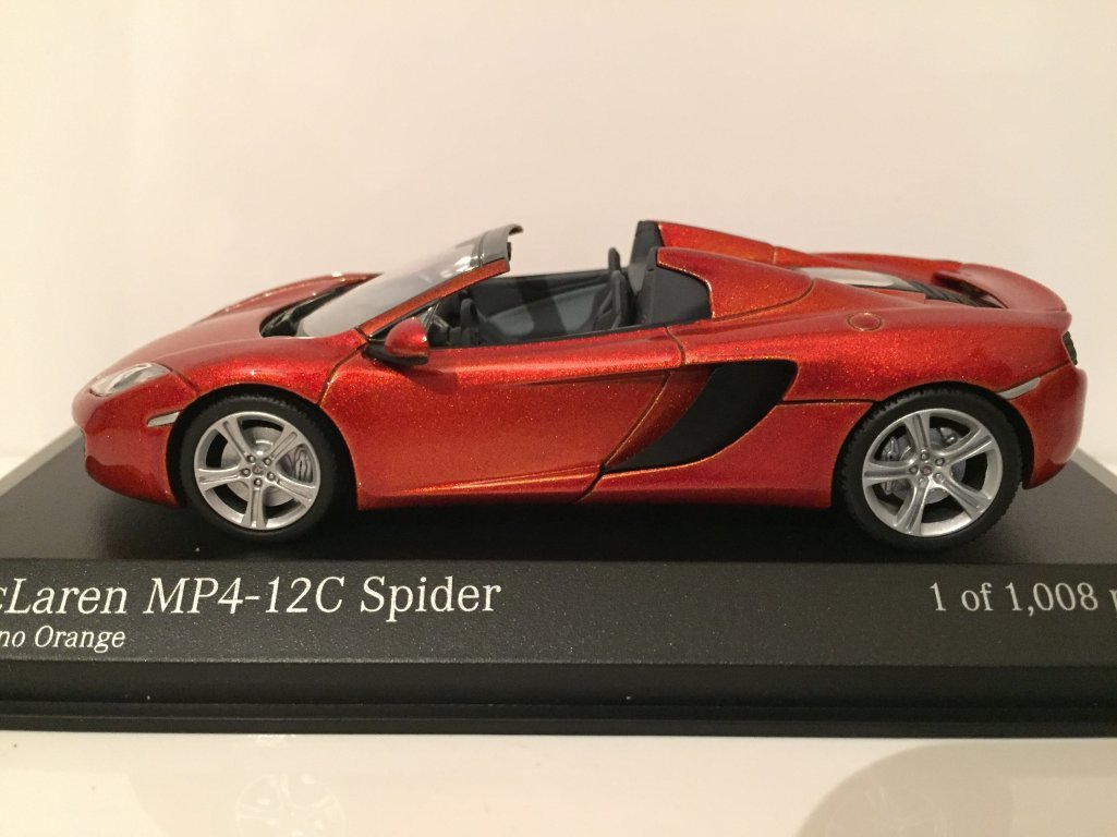 Amazon | PMA 1/43 マクラーレン MP4-12C スパイダー 2012