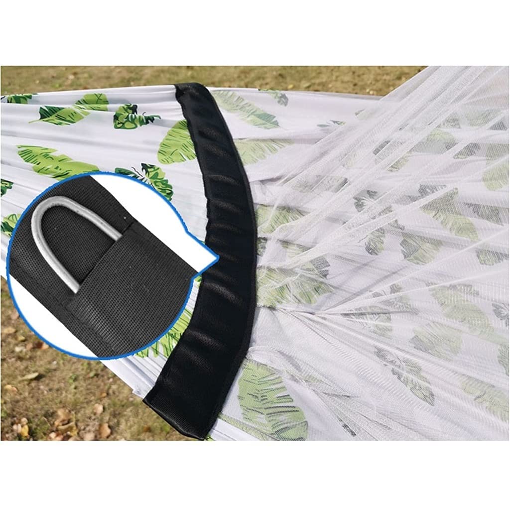 Podróżny hamak kempingowy Przenośne hamaki patio hamak kempingowy namiot przenośne kołnierzowe łóżko na plażę ogrodową (rozmiar: 55.2inx110.3in) na podróż ogrodu plażę (Color : B)