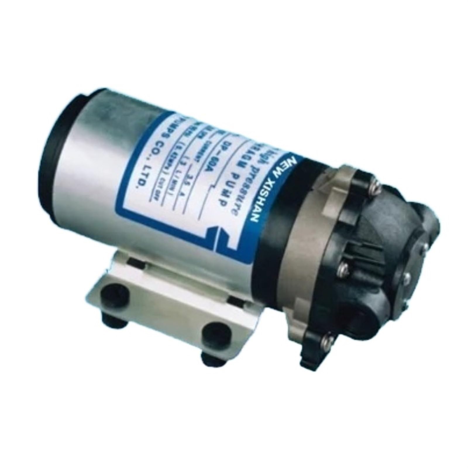 12V 24V 40W 20W 5L/min 3L/min 60PSI Micro Bomba De Diafragma Alta Presión Pulverización Autocebante Resistente A La Corrosión Funcionamiento Suave Caudal Constante Fiable(DP-60A)