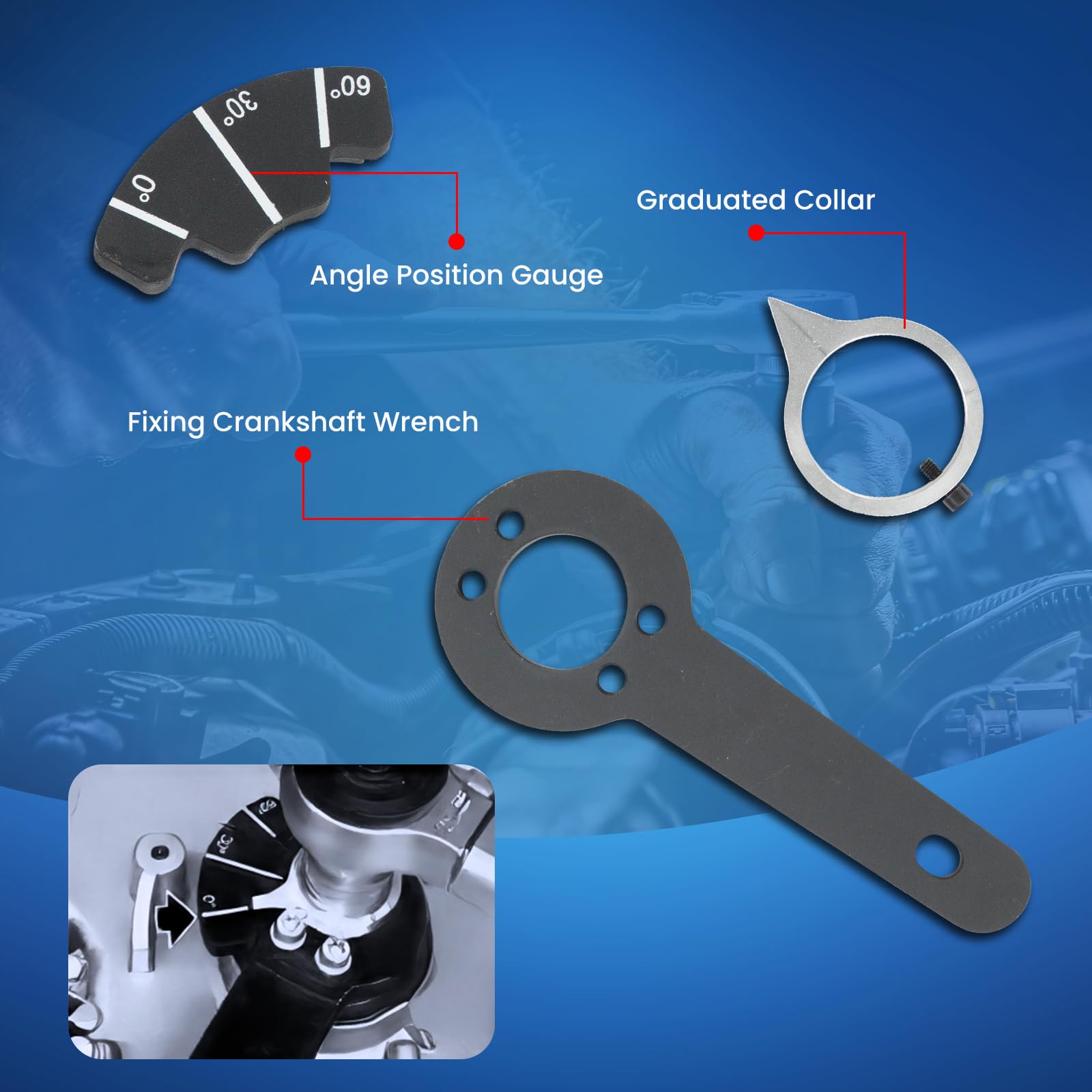 Amazon.com: MOCA Engine Timing Alignment Locking Tool Kit