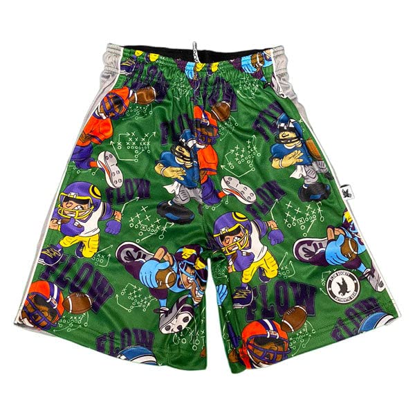 Flow Society Gridiron Greats Boys Athletic Shorts