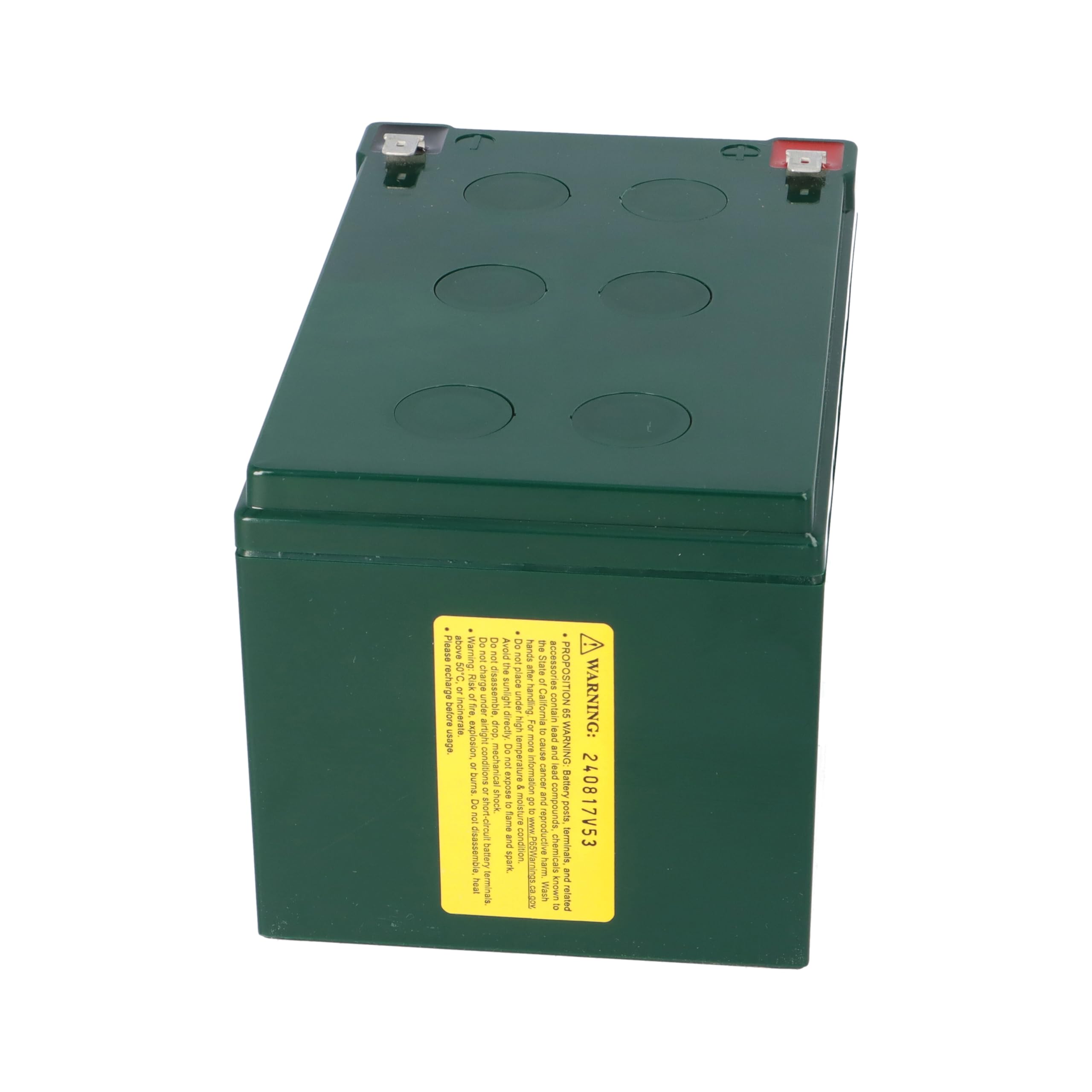CSB EVH12140F2 Blei Akku 12V 14Ah Zyklenfest Faston F2 | Kompatibel Zu WP14-12SE, REC14-12, MP15-12C, MP12-12C Und WP12-12E - Langlebig
