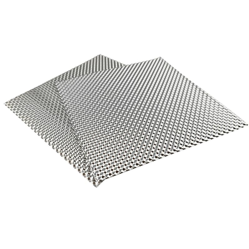 Bouclier Thermique En Aluminium, 200 Mm X 200 Mm X 0 5 Mm, Réduit La