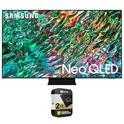 Samsung QN43QN90BAFXZA 43 inch Class Neo QLED 4K Smart TV Bundle with Premium 2 YR CPS Enhanced Protection Pack