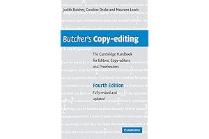 Butcher's Copy-editing: The Cambridge Handbook for Editors, Copy-editors and Proofreaders