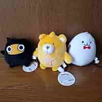 Eve  人外マスコットBC  ぬいぐるみ　クマタロー　黒子ちゃん　たまご Amazon.co.jp: Eve 人外マスコットBC 黒子ちゃん、たマゴ