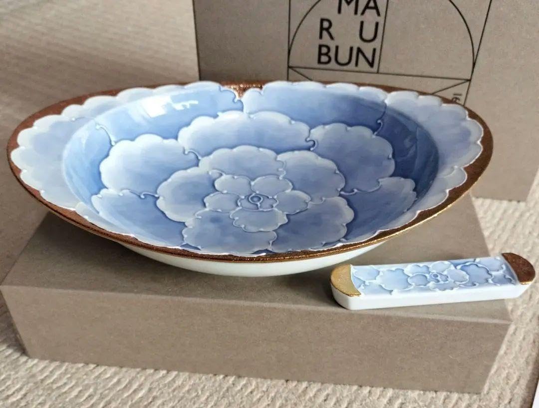 マイセン ベーシックフラワー 3つの花 カレー皿6枚セット Meissen