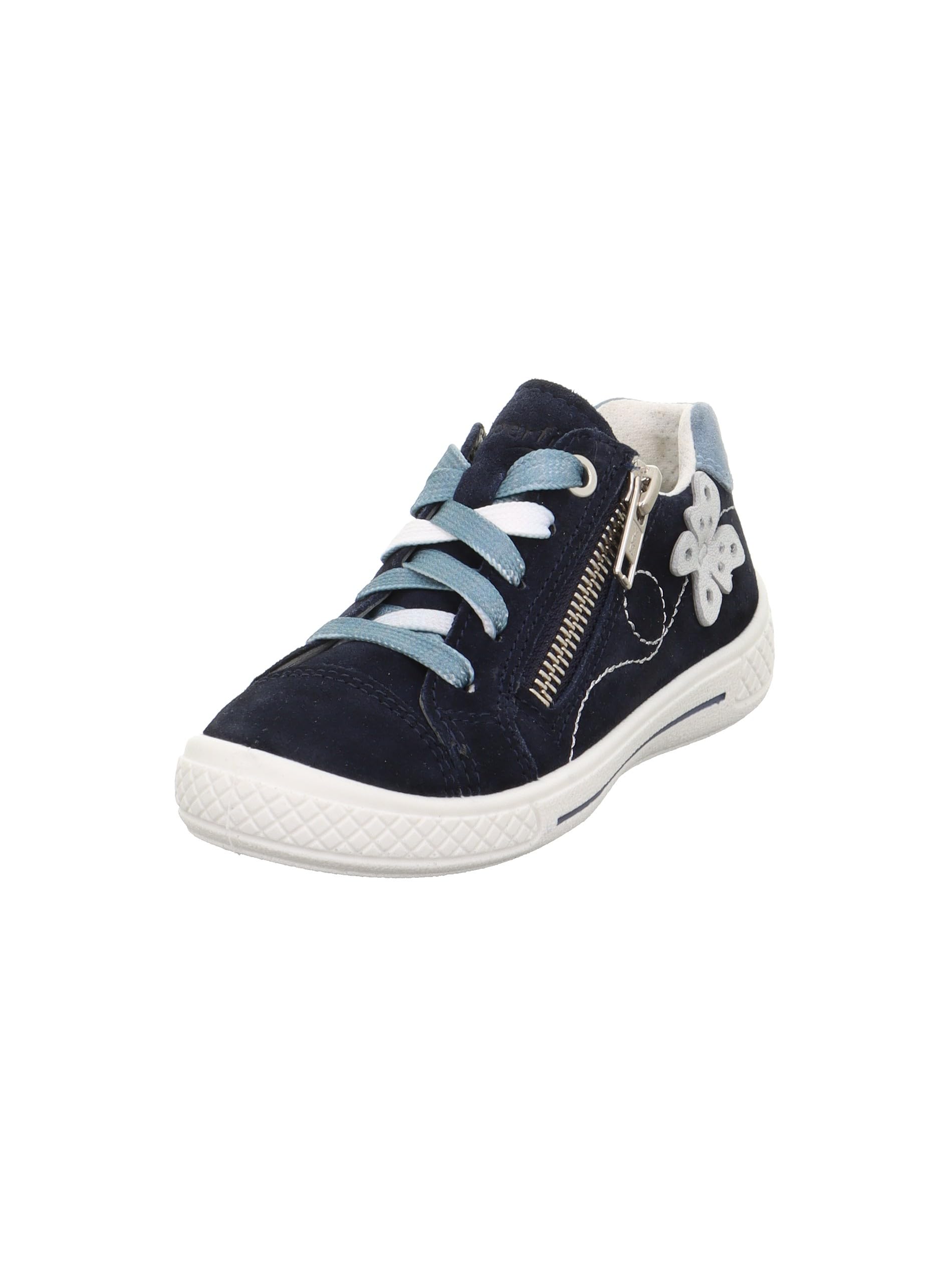 Superfit Girl's Tensy Sneaker, Blue 8000, 7.5 UK Child