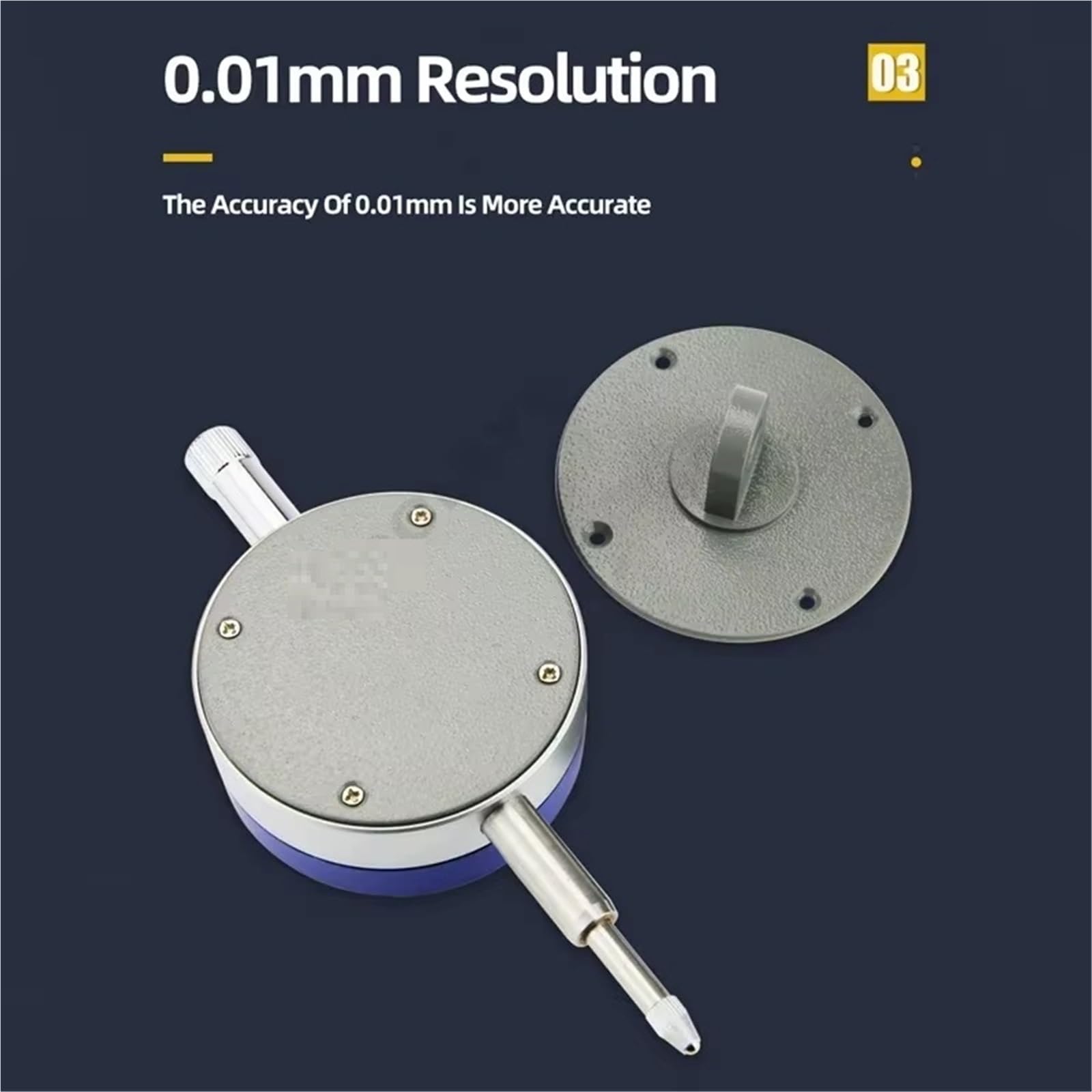 Drehbank Zubehör Digitale Messuhr, Magnetständer, Messuhrhalter, Bohrungsmessgerät, Mikrometer, Messspitzen, Werkzeuge(Digital Dial 12.7mm)
