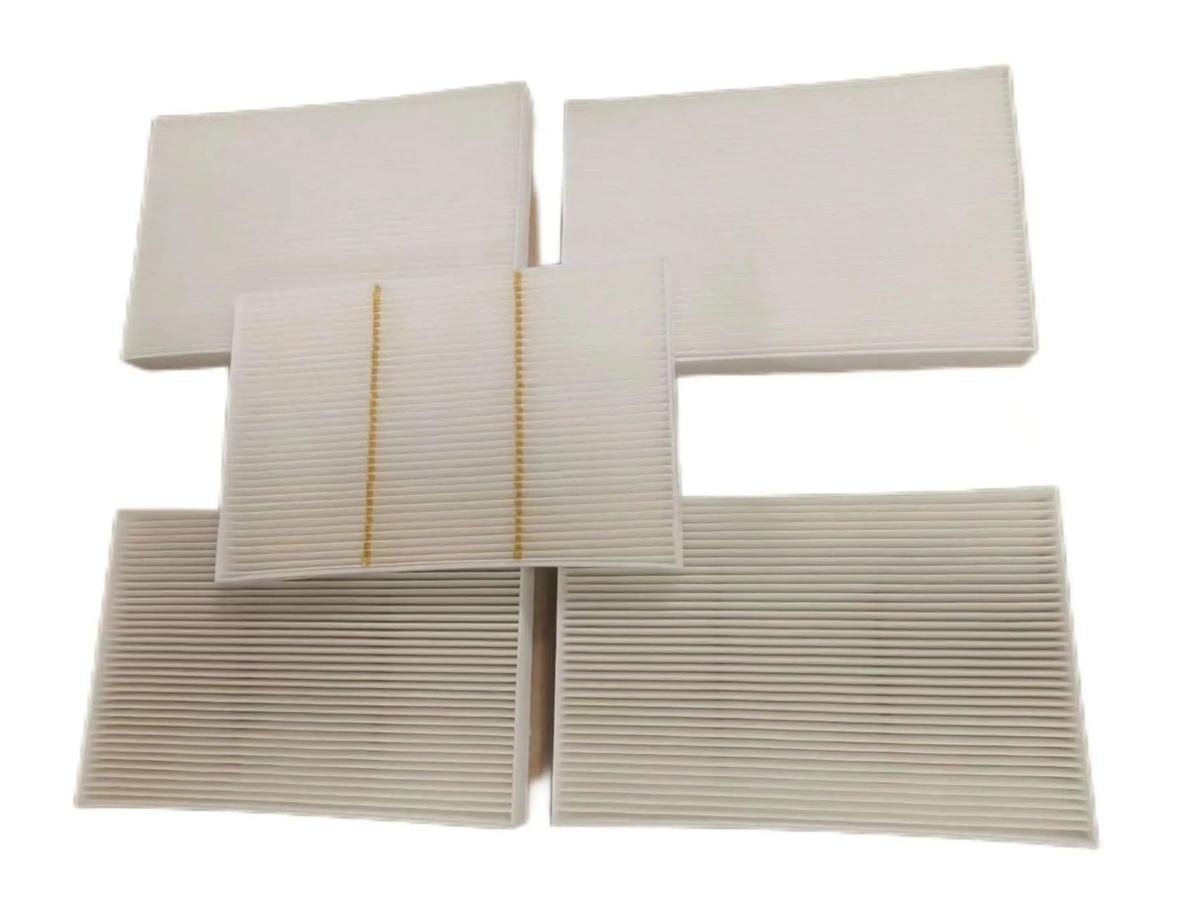 5 Uds para Vo&lvo FH para Re&Nault Camión Aire Acondicionado Elemento Filtro Interno Filtro Cabina Aire Acondicionado Eficiencia Filtros Auto