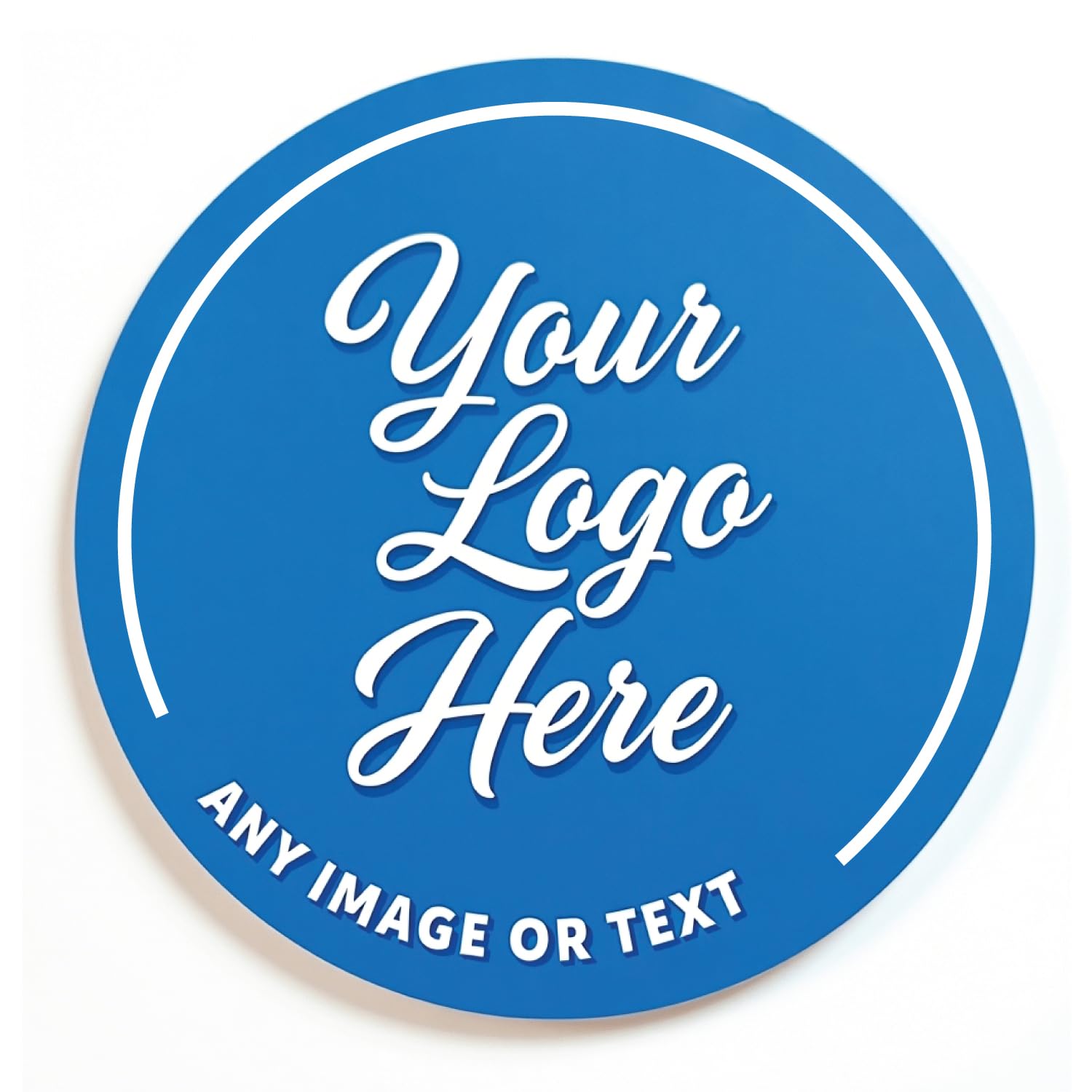 Personalised Stickers Labels Custom Stickers Circle Logo Stickers Personalised Round Stickers Any Photo, Logo Colour, Text