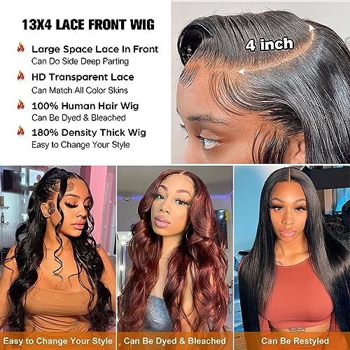 30 Pollice Parrucca Donna Capelli Veri Umani,13x4