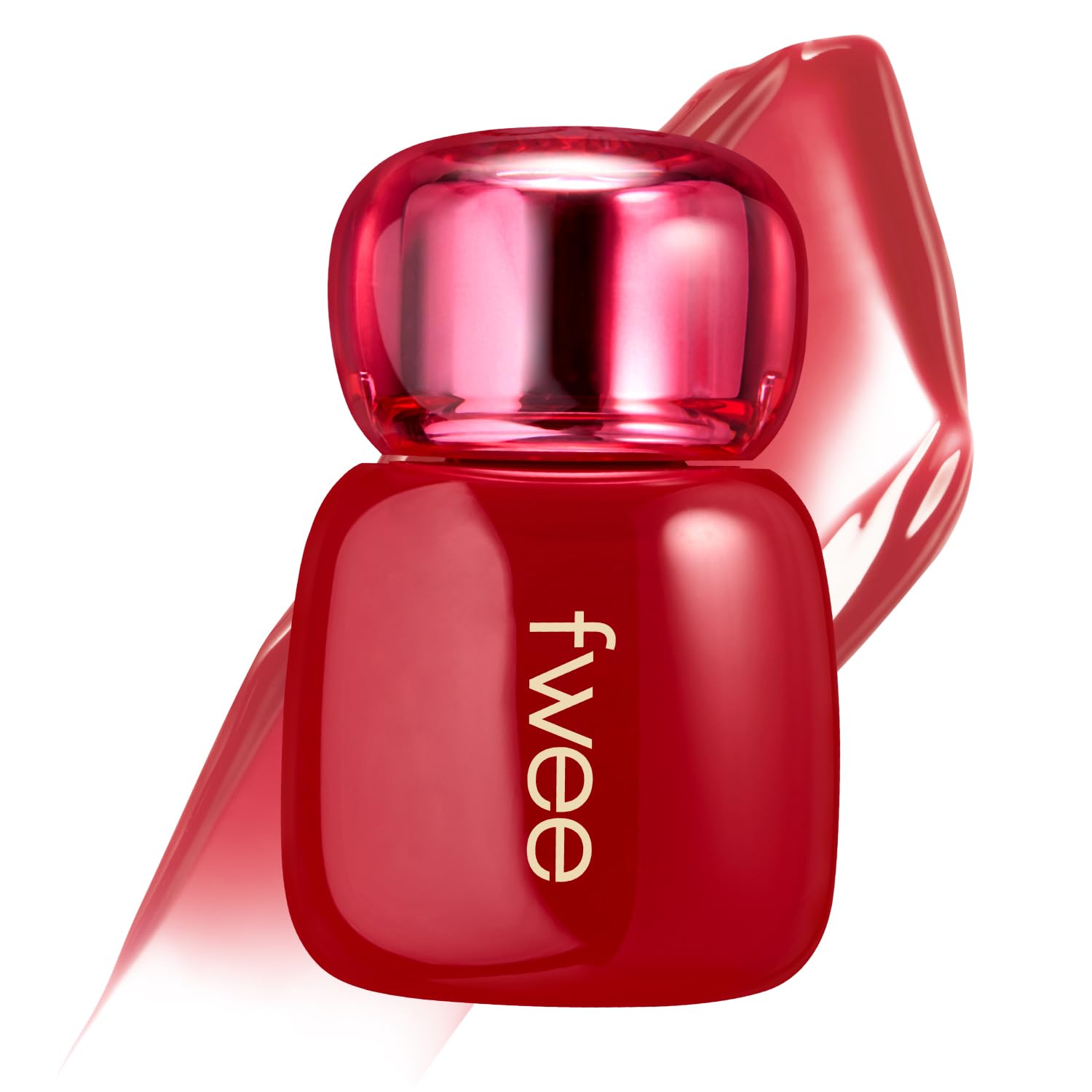 fwee 3D Voluming Tint | 09 APPLE DIP | Long-lasting, Glowy Lip Tint for Makeup | High-Shine, Lightweight, Dewy Formula | 3.8g
