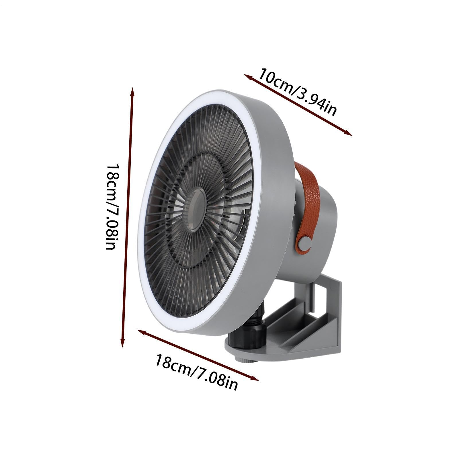 Ventilatore Da Scrivania Dispositivo Portatile Personale Silenzioso 4000 | Ventilatore Portatile Da Tavolo E Parete Per Ufficio, Soggiorno, Camera, Viaggio, Auto, Esterno, Sport