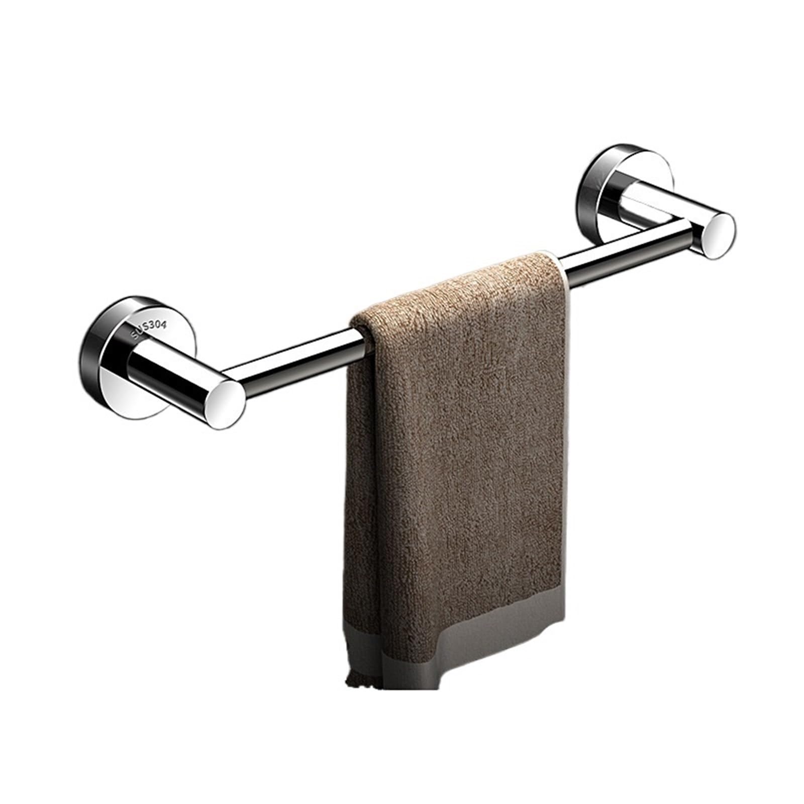 FGKOPA2 Double Towel Bar SUS304 Stainless Steel,Wall Mount Towel Rack Heavy Duty Rustproof Towel Holder For Bathroom Bathroom Accessories Modern Home Decor(Single Bar,40CM)