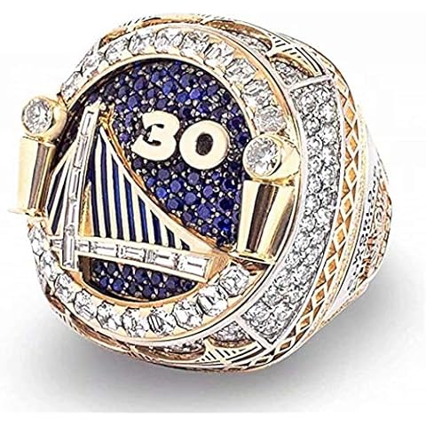 LQS Stylish Simplicity Golden State Warriors NBA World Championship Ring Replica Stephen Curry12 Cover