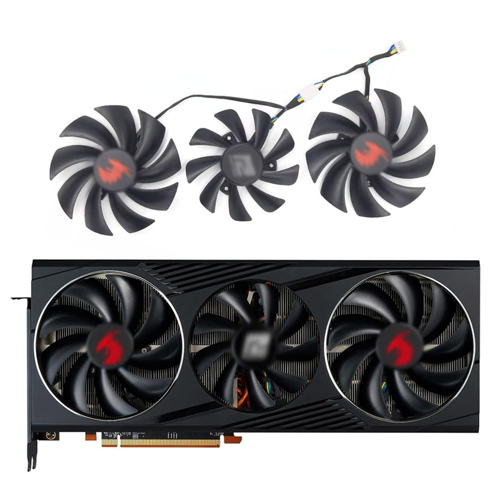 Radeon RX6800XT Red Dragon OEM ジャンク品 Amazon.com: RAKSTORE FD10015H12D Graphics Card Cooling Fan