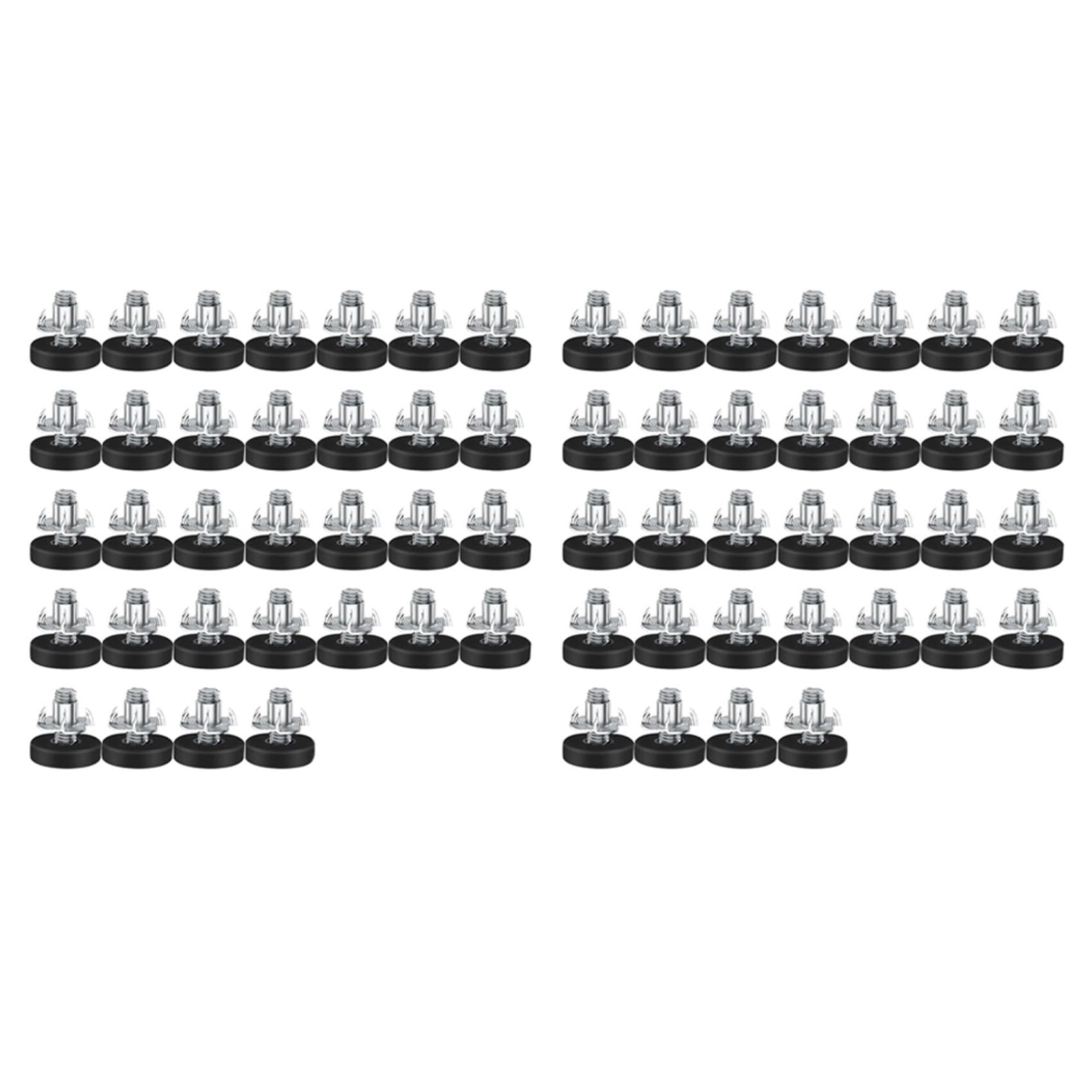 Jnchdghwa As Shown 64 Pcs M6 Thread Adjustable Furniture Levelers In Chair Feet Adjustable Furniture Feet Leg Levelers