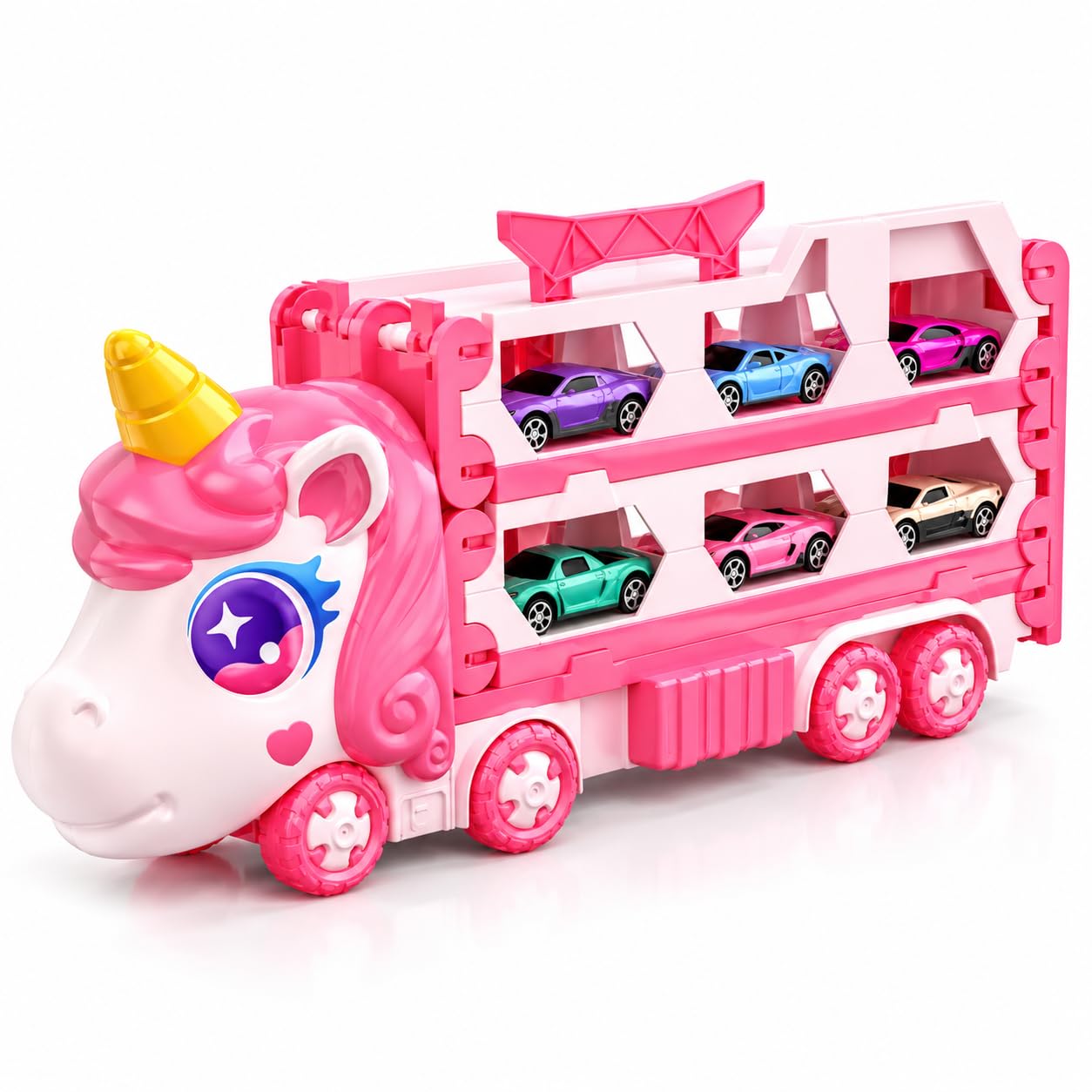 PLUSPOINT Superhero Car Set - 6 Die-Cast Metal Cars -21 PLUSPOINT Superhero Car Set - 6 Die-Cast Metal Cars -21
