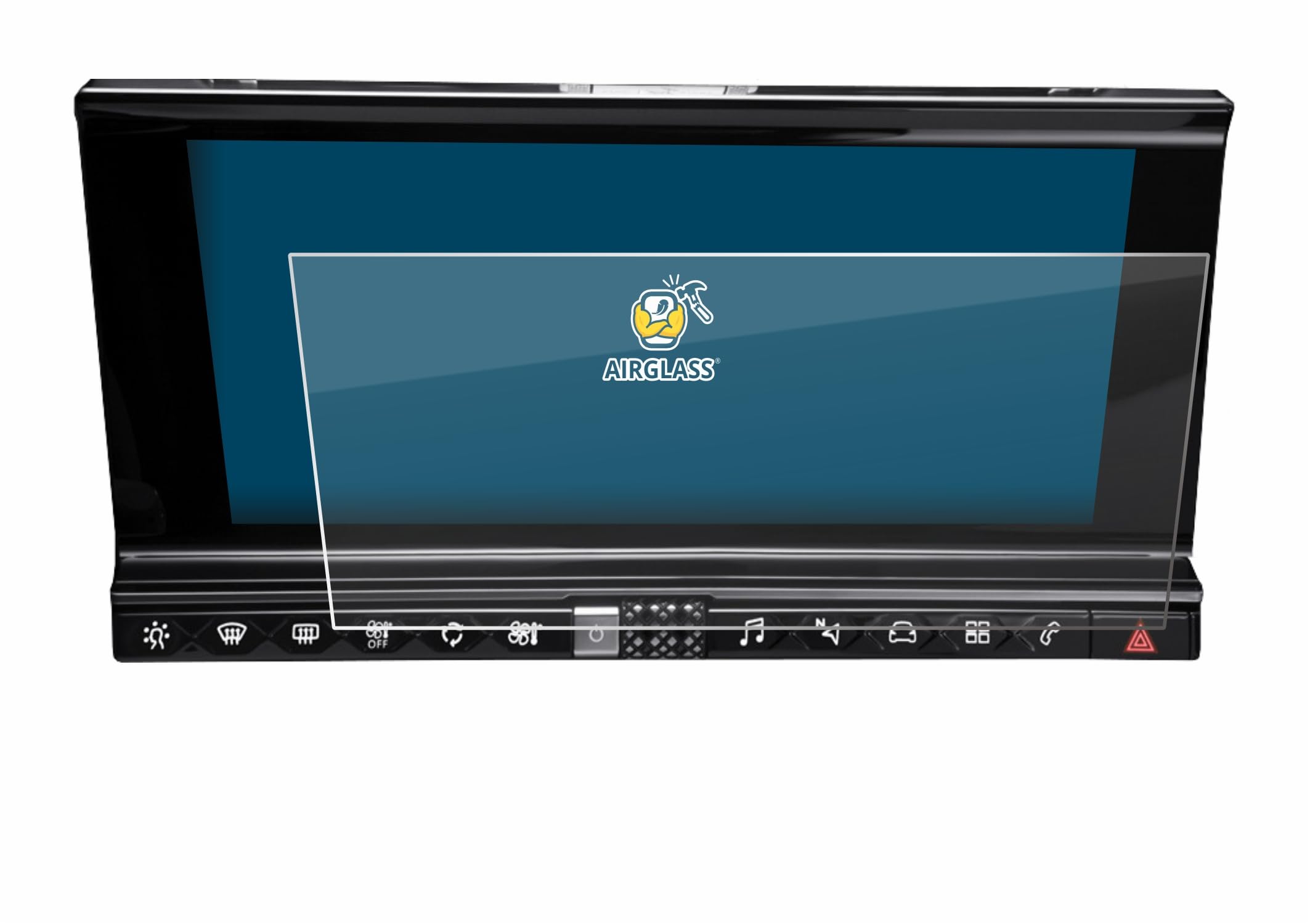 UPSCREEN Matte Schutzfolie(für DS 7 Crossback 2023 Infotainment System