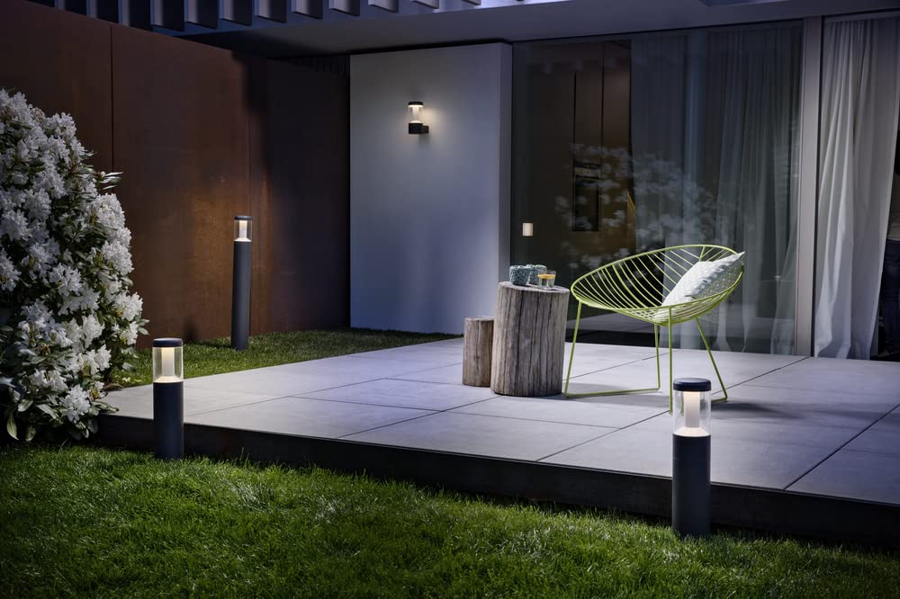 mur and plafond luminaire LED: adapté au mur, ENDURA© STYLE LANTERN MODERN / 11,50 W, 220…240 V, Blanc chaud, 3000 K, matériau de corps: aluminum, IP44, 2-pack