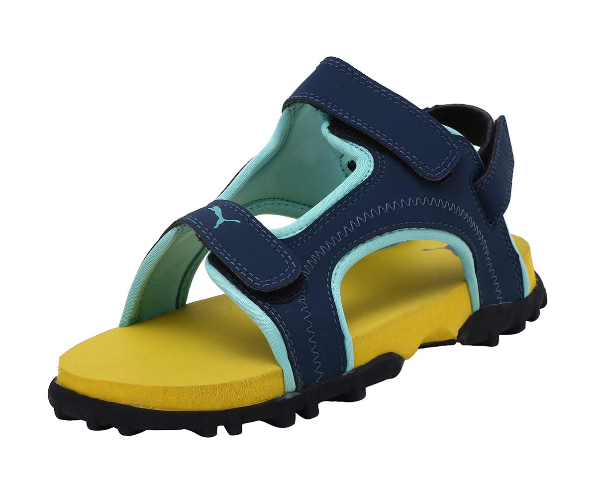 Puma unisex-child Bambi PS Gibraltar Sea-Sulphur-Puma Black Sandal - 12 UK (33984004) (B07V3MQ7DC) Amazon Price History, Amazon Price Tracker