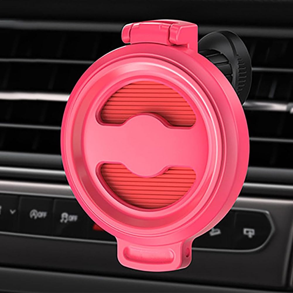ISTOVO Portabicchieri Auto per Alfa Romeo Stelvio 2017-2021, Regolabile Multifunzionale Pieghevole Portabicchiere Supporto Viaggio Portabevande Accessori,A/Blue
