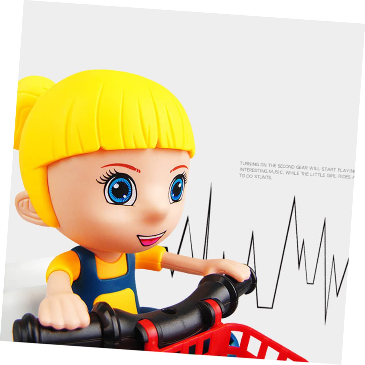 FELTECHELECTR Tricycle Toy Boys and Girls Stunt Cycle Creative Motion Activated Toy for Girls Random