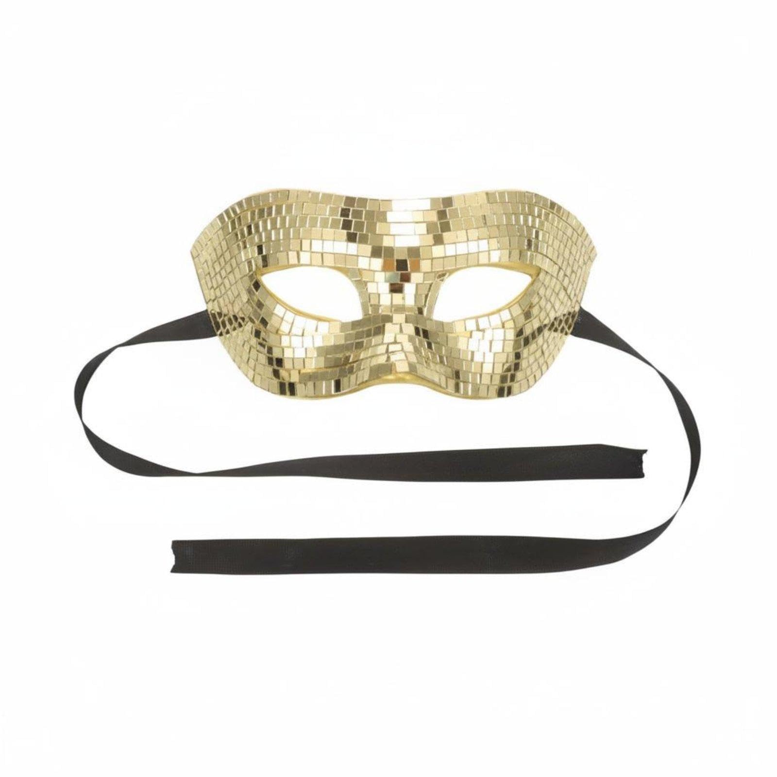 Disco Face Covering Handmade Disco Ball Face Covering Decorative Costume Face Covering Gold|Clothing, Shoes & Accessories|Costumes, Reenactment, Theater|Accessories|Masks & Eye Masks-image-12