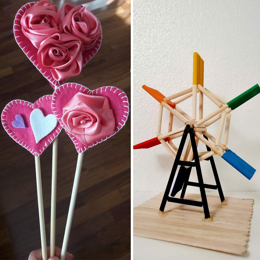 400 Stecche Di Bambù Naturali 3mm X 20cm - Per Diffusori, Artigianato E Fai Da Te - Foto 4