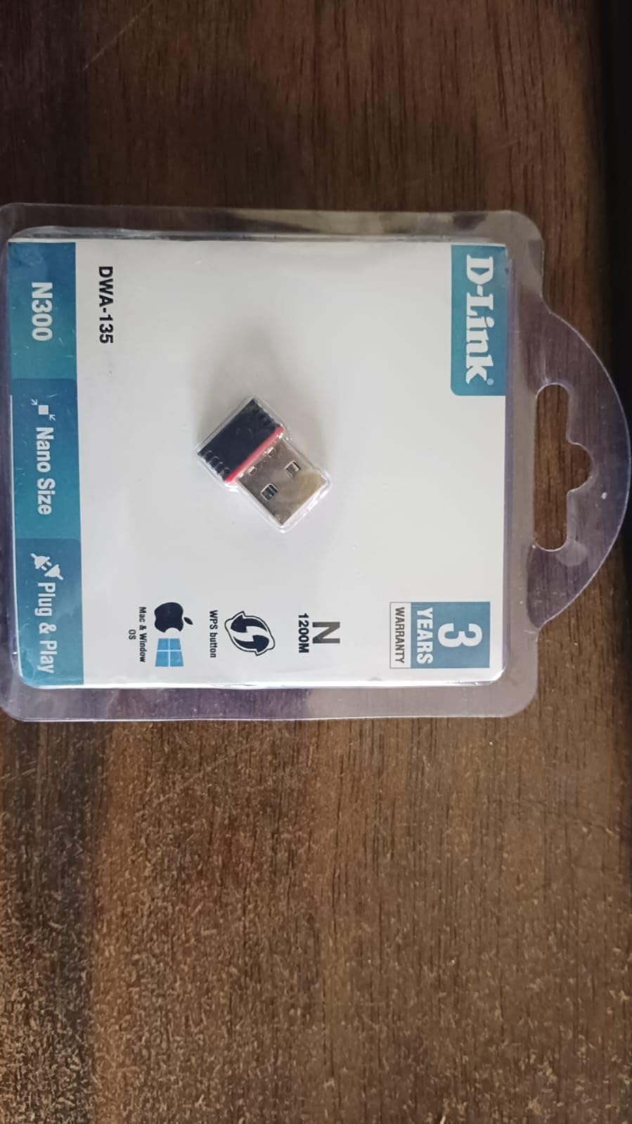 dwa-135 wireless n nano usb adapter | 150 mbps wi-fi dongle for pc & laptop | 2.4ghz mini usb wifi receiver | plug & play internet adapter | compatible with windows | compact nano design