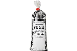 1 lb Capacity UltraSource Wild Game Freezer Bags for Ground Meat or Sausage (1000 Count)