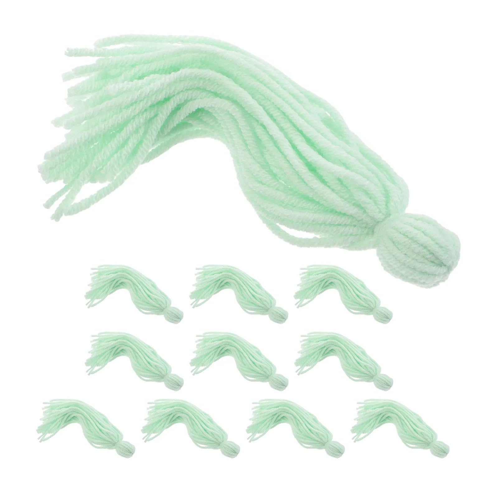 Luvafey Fish Spawning Mops 20Pcs Aquarium Breeding Mop Fish and Shrimp Farming Spawning Hideout Floating Egg Laying Grass Fry Protection for Home Aquarium Egg Laying Aquatic Tank Decorati