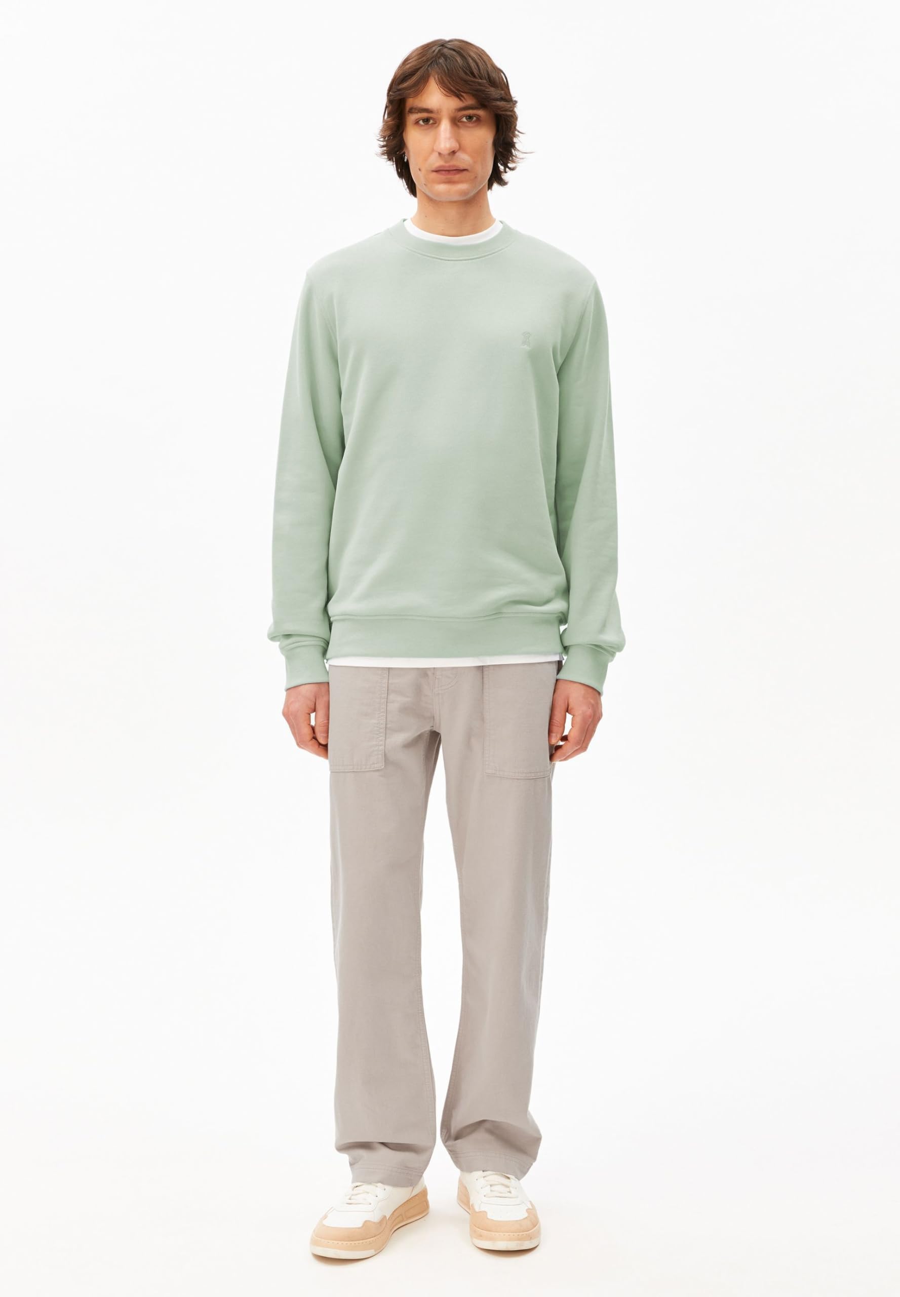 ARMEDANGELS Herren Sweatshirt aus Bio-Baumwolle BAARO Loop Regular Fit