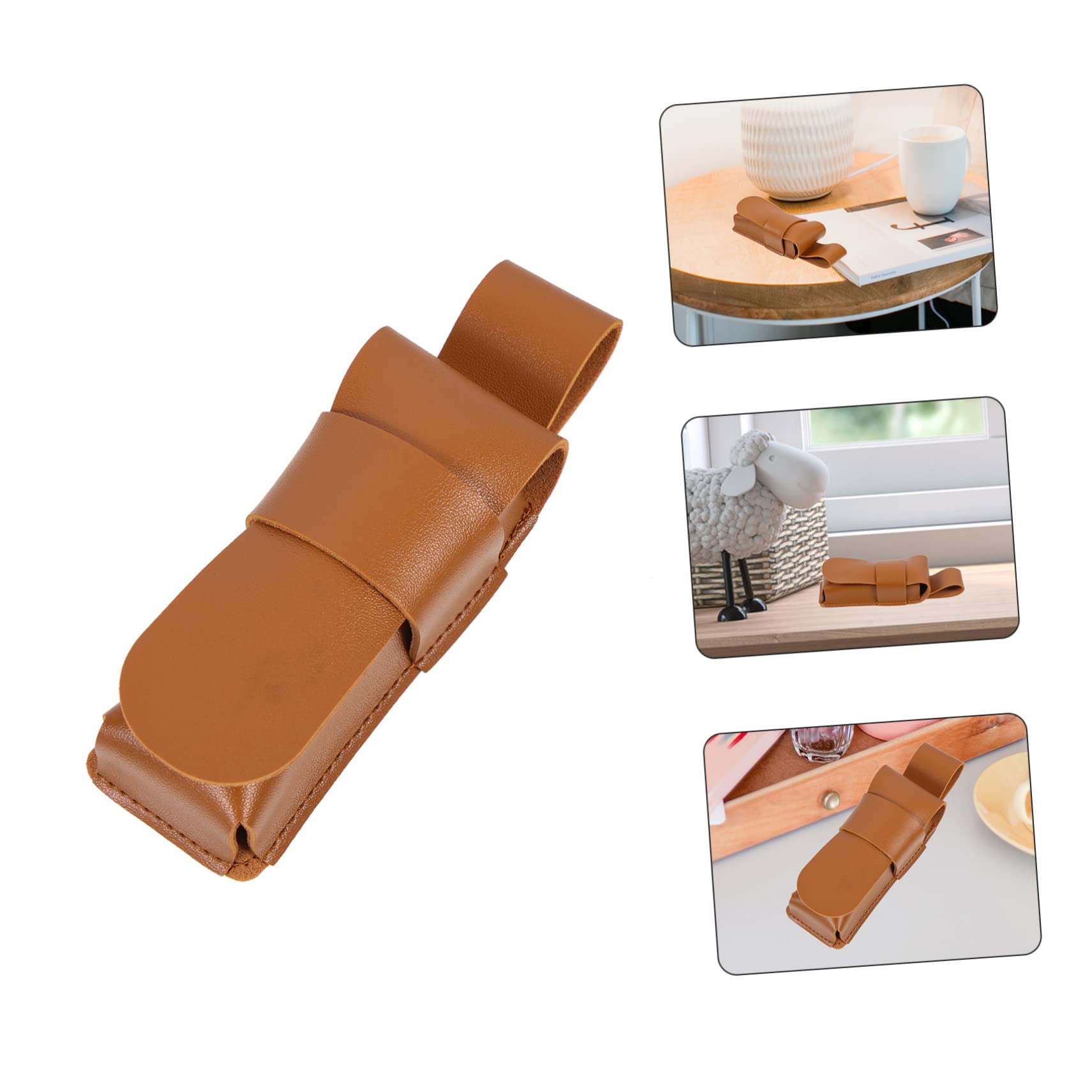Estuche De Cuero Para Armónica De Funda Protectora Para Armónica Para Viajar y Almacenamiento