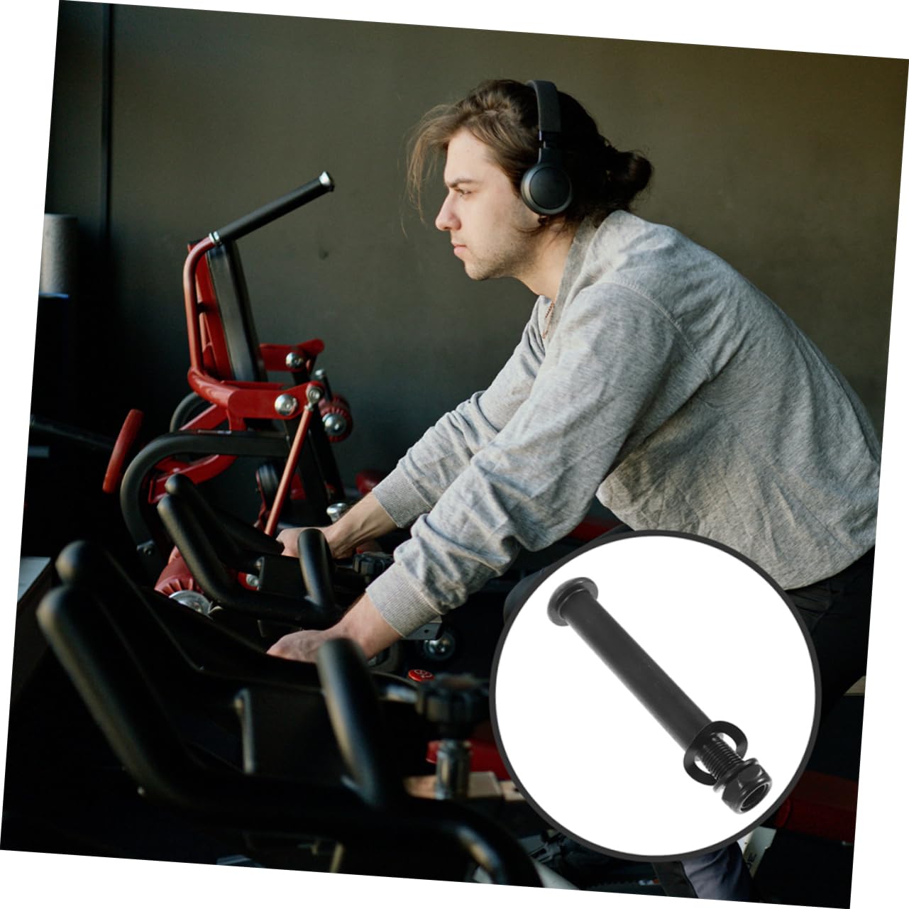 2stücke Elliptische Maschine Bolzen Fitnessgeräte Zubehör Für Heimtrainer Indoor Fahrrad Reparaturteile Präzise Schrauben Für Elliptical Trainer Einfache Montage Und