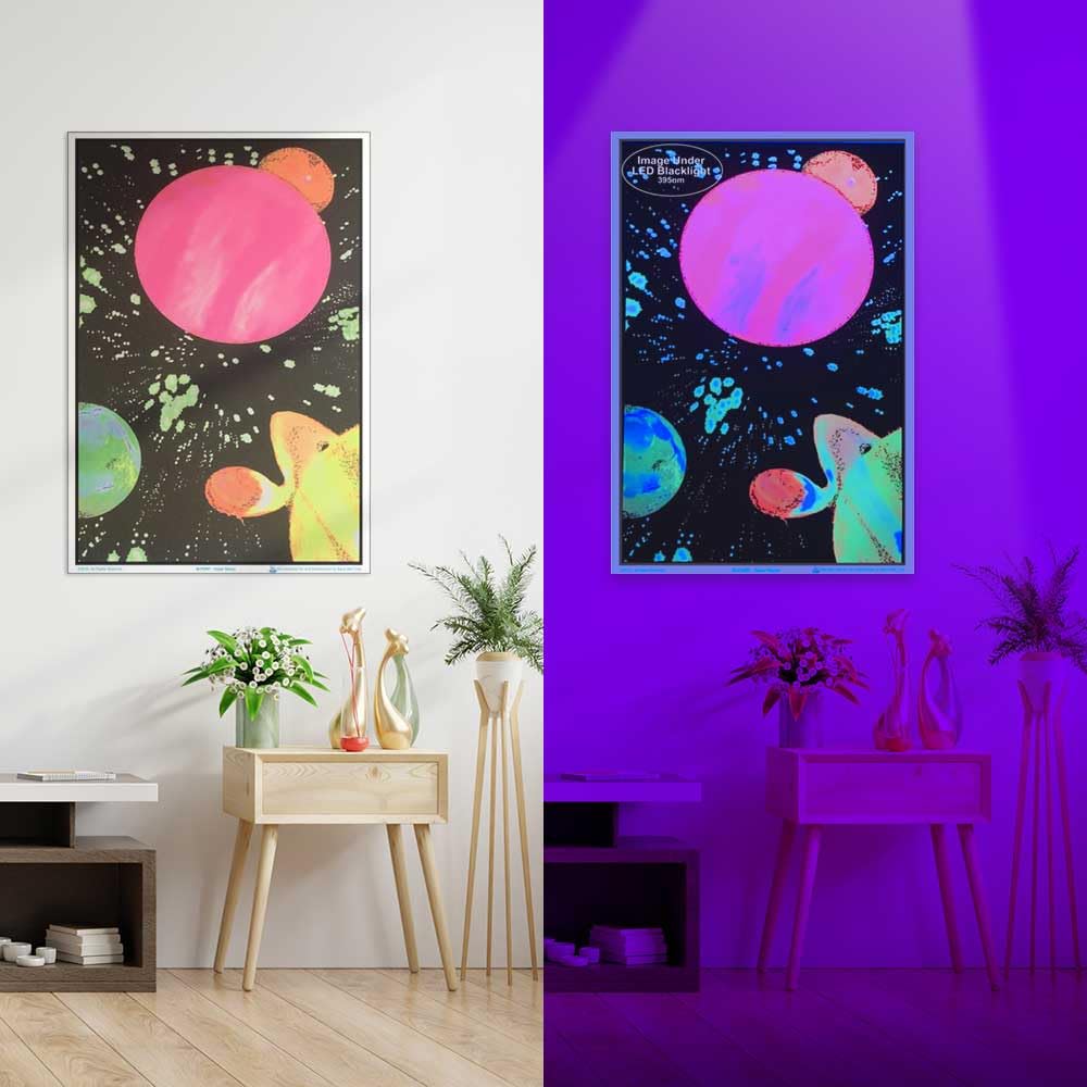 Amazon.com: Scorpio Posters Hyperspace Blacklight Poster