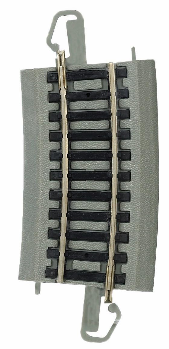 Bachmann Trains - Snap-Fit E-Z TRACK ONE-THIRD SECTION 18" RADIUS CURVED (4/card) - NICKEL SILVER Rail With Gray Roadbed - HO Scale - Image 3