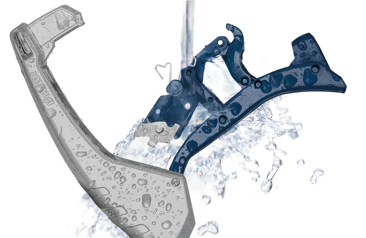 MARTOR SECUNORM 610 XDR Cutter di Sicurezza, Aprisacchi, Impugnatura Pince | Estremamente resistente allo sporco, facile da pulire, metal detectable, lama speciale 32 mm. No. 610001.02