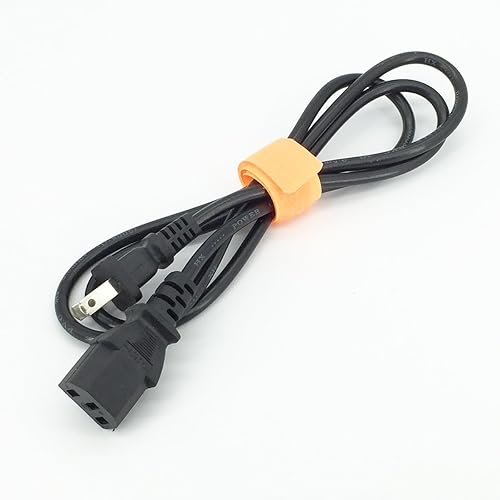 Miniatura 10 de Amarres reutilizables de sujeción para cables Pasow 50 piezas organizador para alambres sostén para cuerdas cordones para laptop PC TV 7 pulgadas