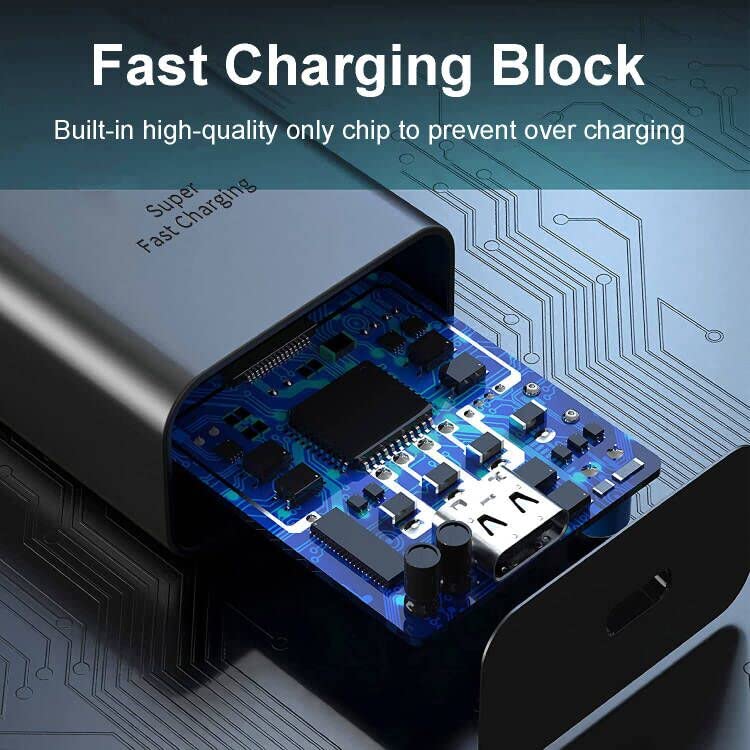 Z Flip 5 Fast Charger,25W USB-C Samsung Super Fast Charger Type C with 5FT Flip Type C Charging Cable for Samsung Galaxy Z Flip 5,Flip 4, Flip 3/Z Fold 5,Galaxy S23 Ultra/S23/S23+/S22/S24 Ultra 2Pack