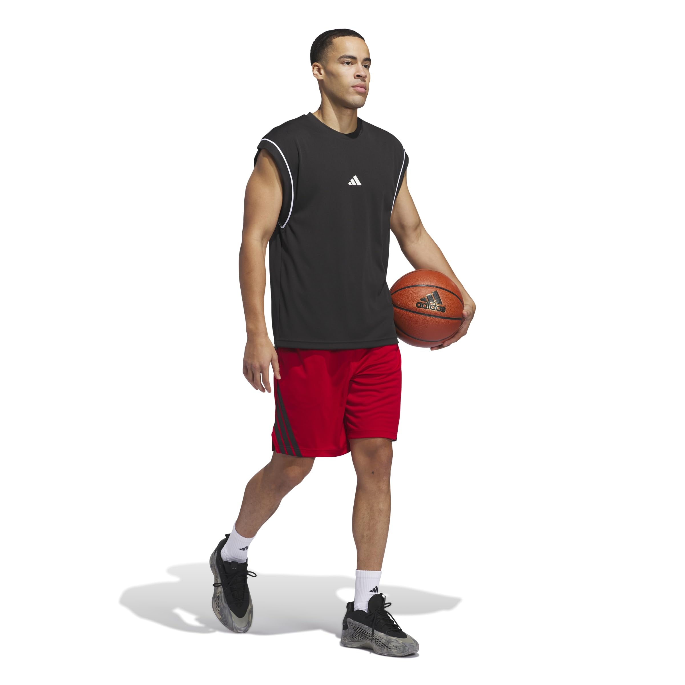 adidas Legends 3-stripes Basketball - Shorty Mezczyzni