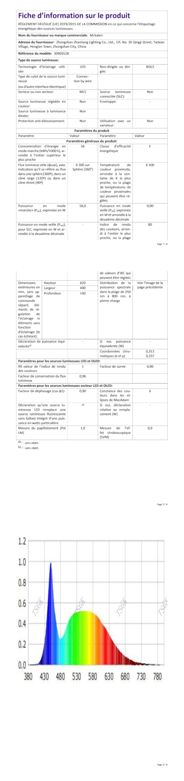 Plafoniera LED Soffitto 62CM, 56W 6300LM Lampada da Soffitto Rettangolo Design, Plafoniera Camera da Letto Bianco per Soggiorno Cucina Camera da Letto Sala da Pranzo, Bianco Freddo 6500K