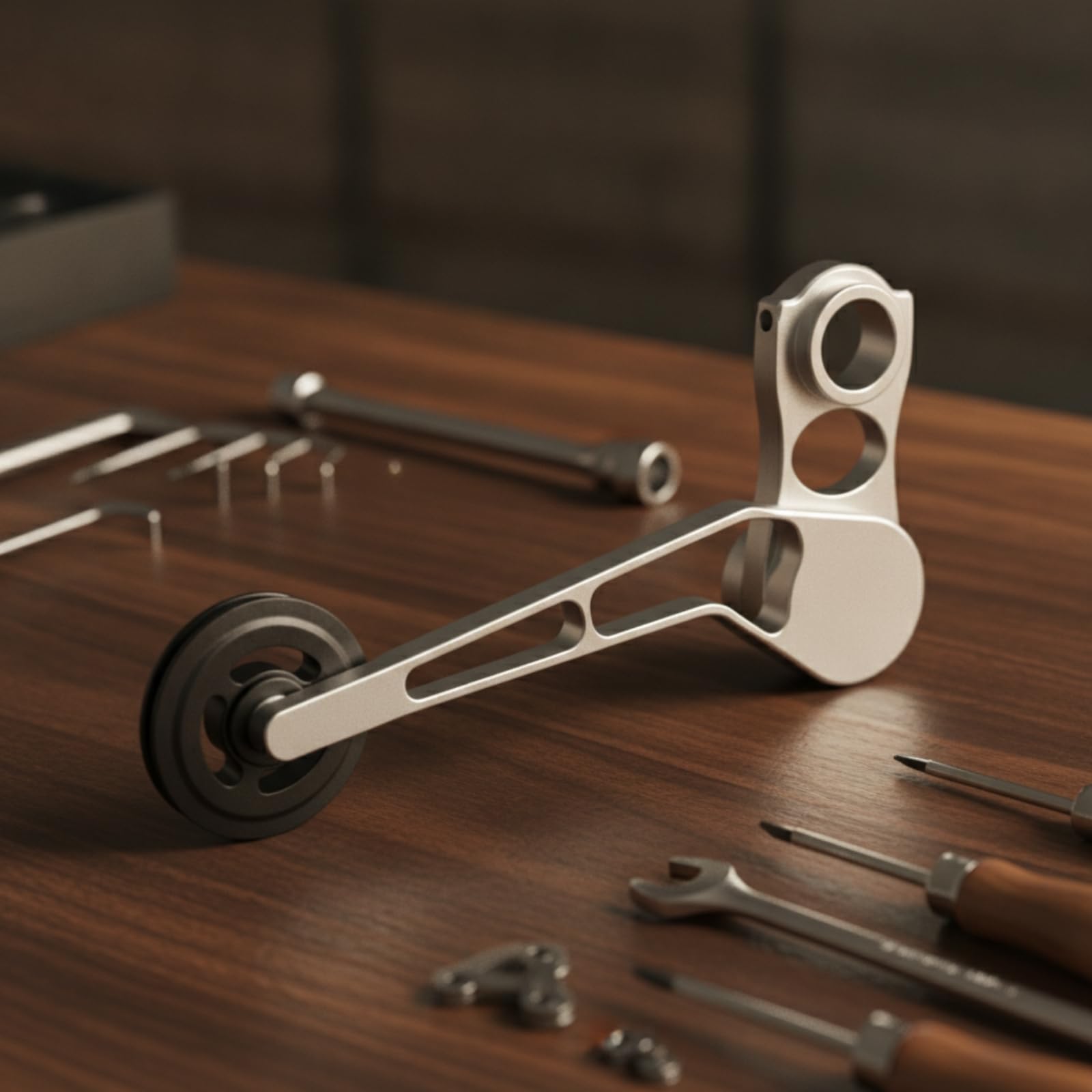 Chain Tensioner Tensor de Cadena con , Negro , Style to 2