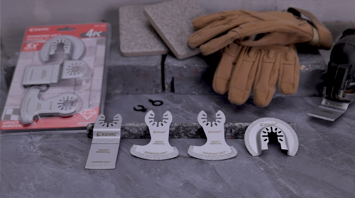 EZARC Diamond Oscillating Blade Kit, Oscillating Tool Blade