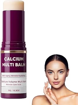 Calcium Multi Balm Anti-Aging Stick   Collagen Repair & Firming Cream for Face, Neck and Eyes, Hydrating Moisturiser for Wrinkles and Sagging Skin 1PC