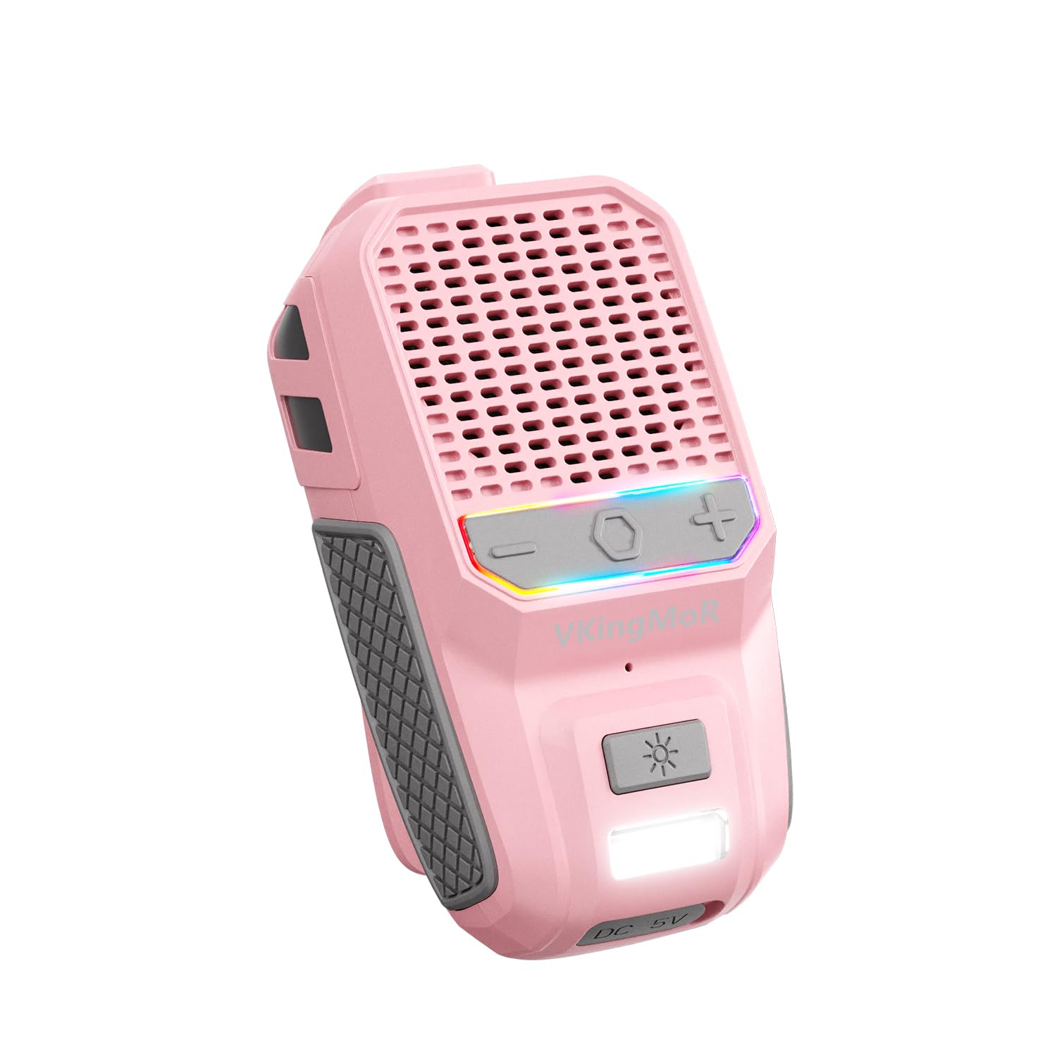 Wearable Bluetooth Speaker, Clip-On Portable Speaker with Built-in Mics Hands-Free Music and Calls for Hiking/Biking, portable bluetooth speakers with